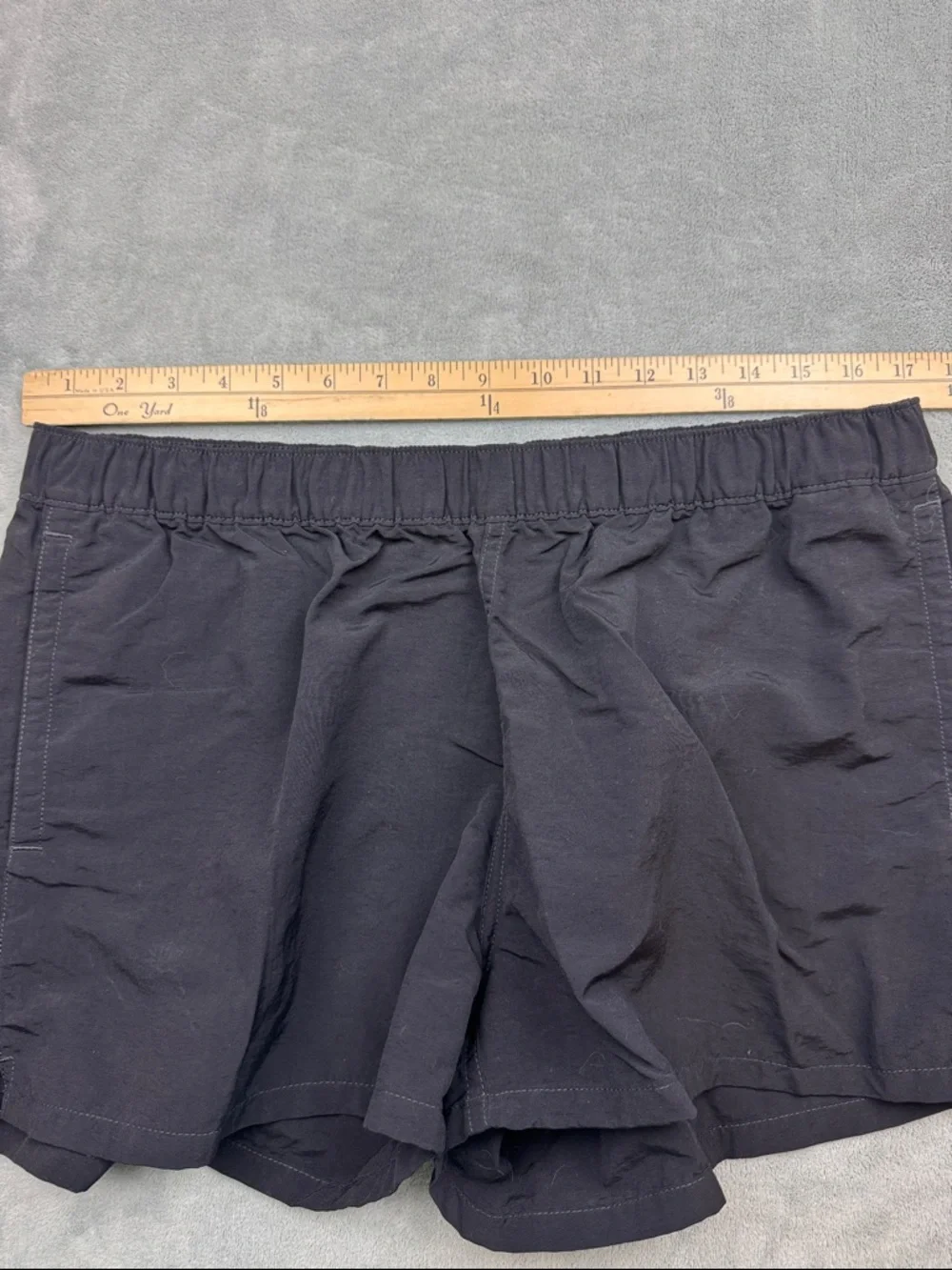 Patagonia Barely Baggies Black Women's Shorts XL